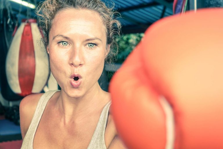 donna in palestra dopo le feste