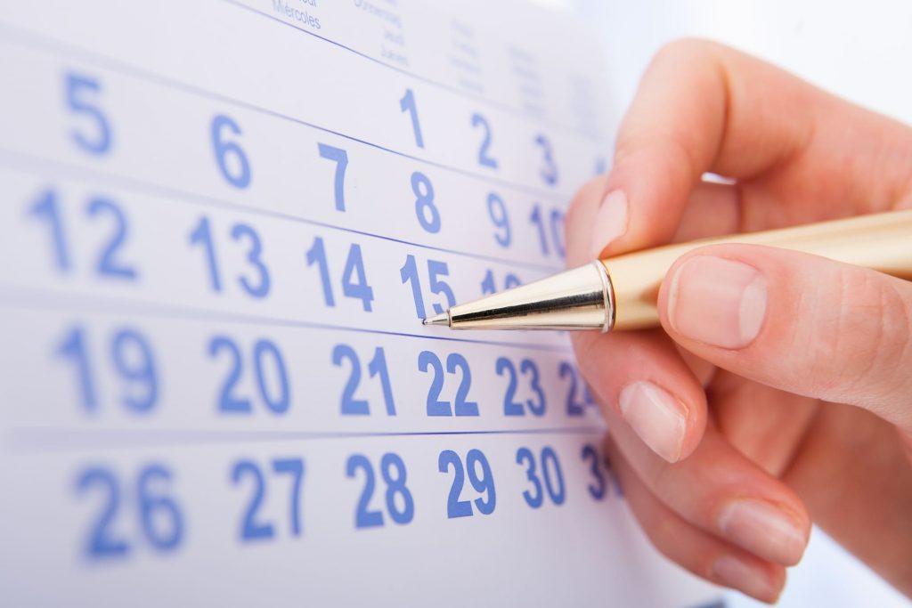 controllare il calendario