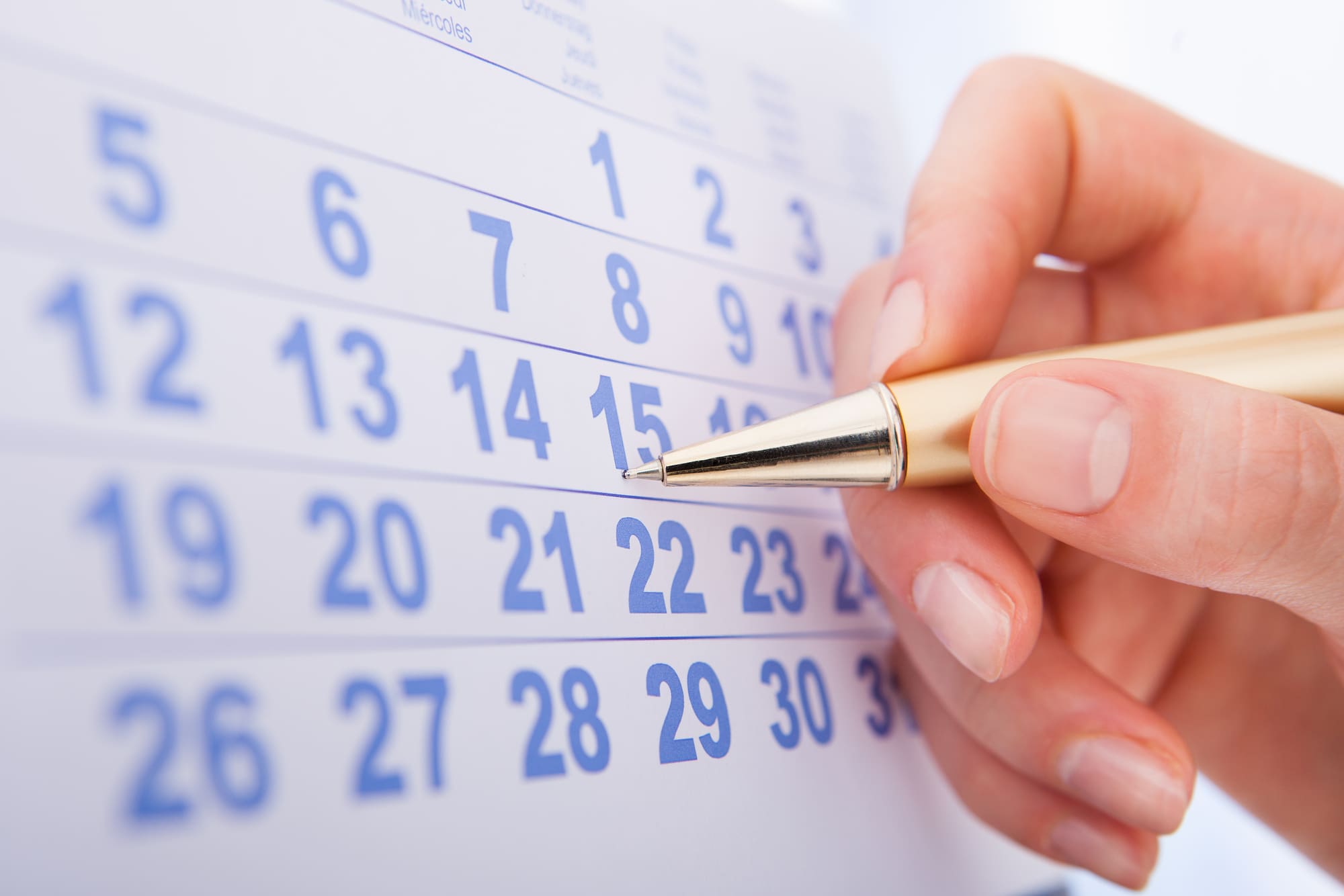 controllare il calendario