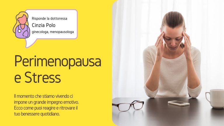 perimenopausa e stress