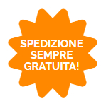 Spedizione sempre gratuita