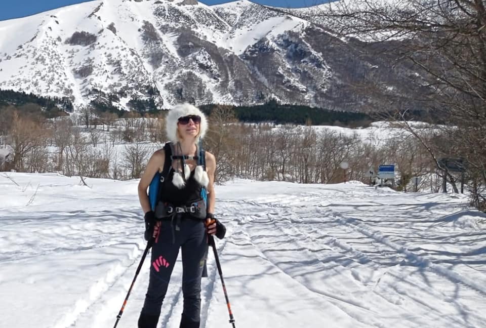 vanessa ponziani in montagna